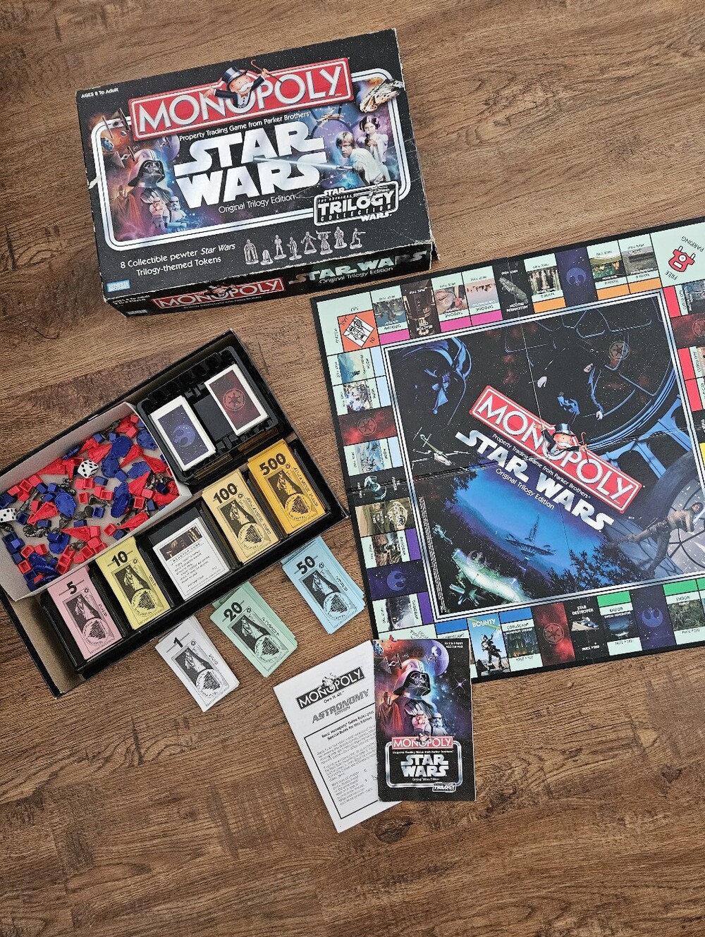 Monopoly Star Wars Edition Board Game 2004 Original Trilogy Edition